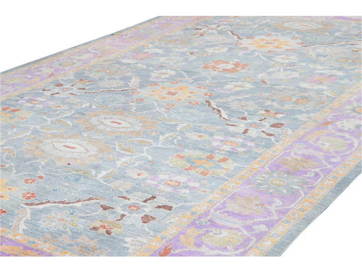 Contemporary Sultanabad Wool Rug 10 X 16