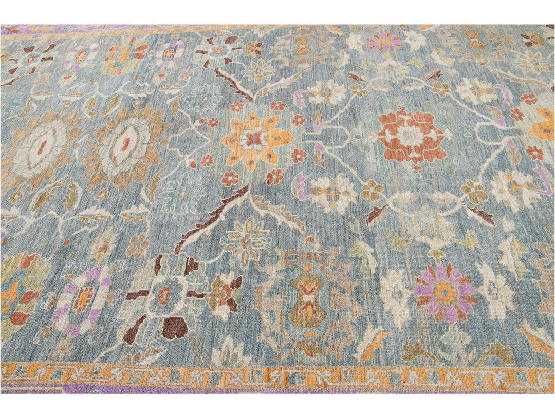 Contemporary Sultanabad Wool Rug 10 X 16