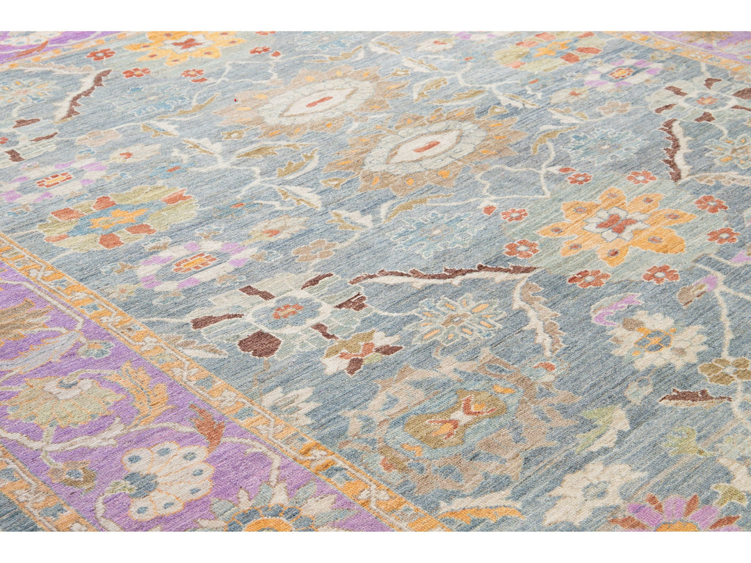 Contemporary Sultanabad Wool Rug 10 X 16