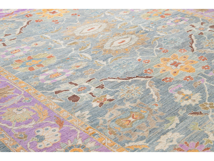 Contemporary Sultanabad Wool Rug 10 X 16
