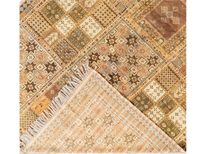 Vintage Moroccan Wool Rug 10 X 17