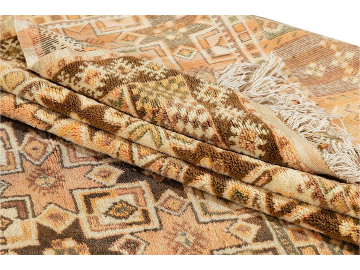 Vintage Moroccan Wool Rug 10 X 17