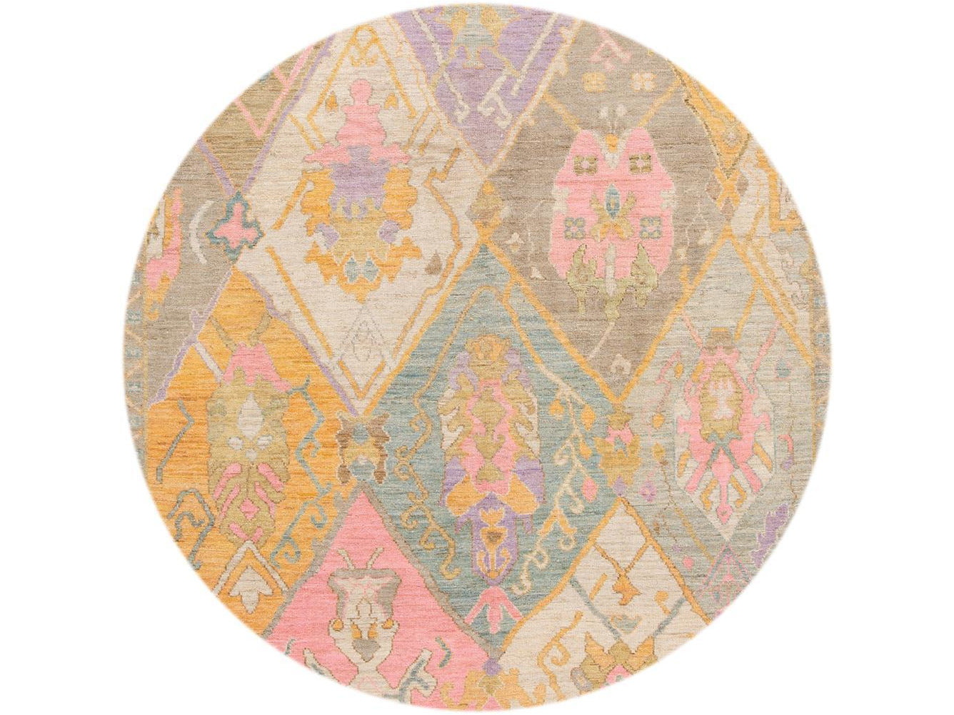 Contemporary Sultanabad Wool Rug 9 X 12