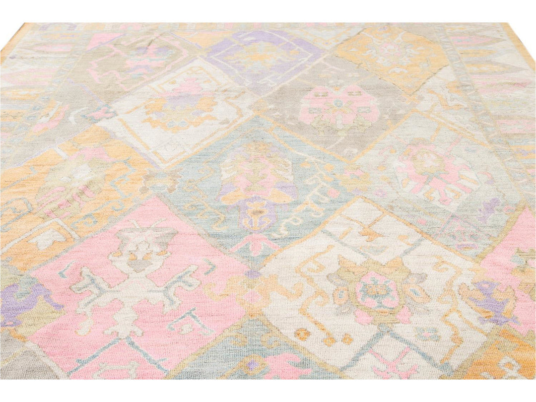 Contemporary Sultanabad Wool Rug 9 X 12