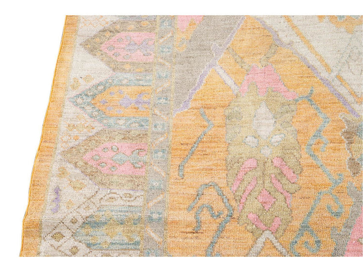 Contemporary Sultanabad Wool Rug 9 X 12