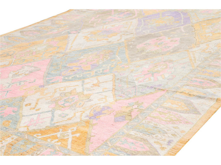 Contemporary Sultanabad Wool Rug 9 X 12
