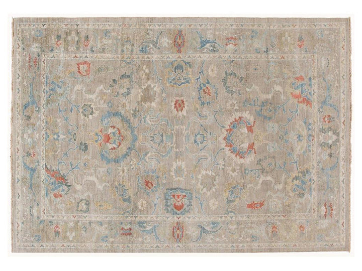 Modern Sultanabad Wool Rug 9 X 12