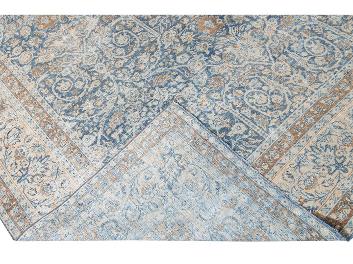 Antique Tabriz Wool Rug 13 X 16