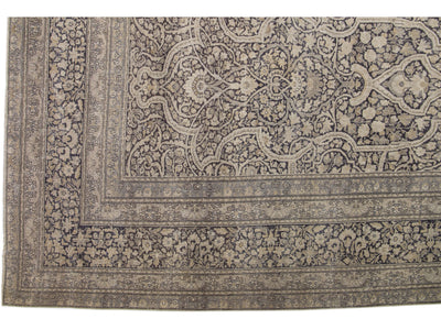Antique Sivas Wool Rug 13 X 16