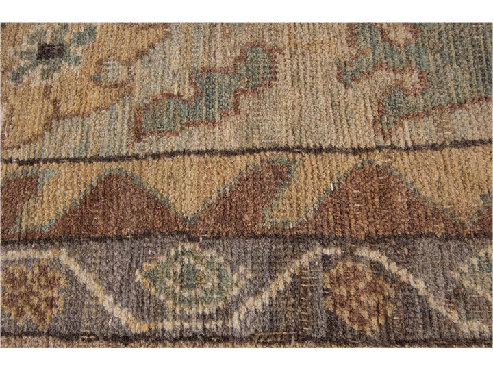 Contemporary Sultanabad Oversize Wool Rug 13 X 20