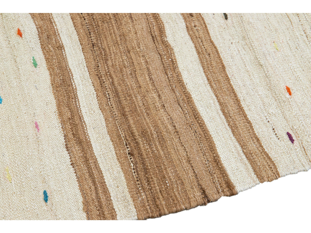 Vintage Kilim Wool Runner 4 X 11