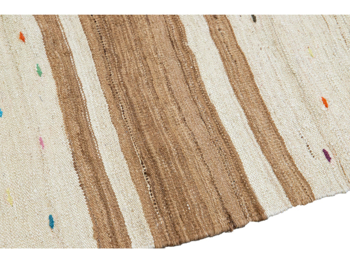 Vintage Kilim Wool Runner 4 X 11