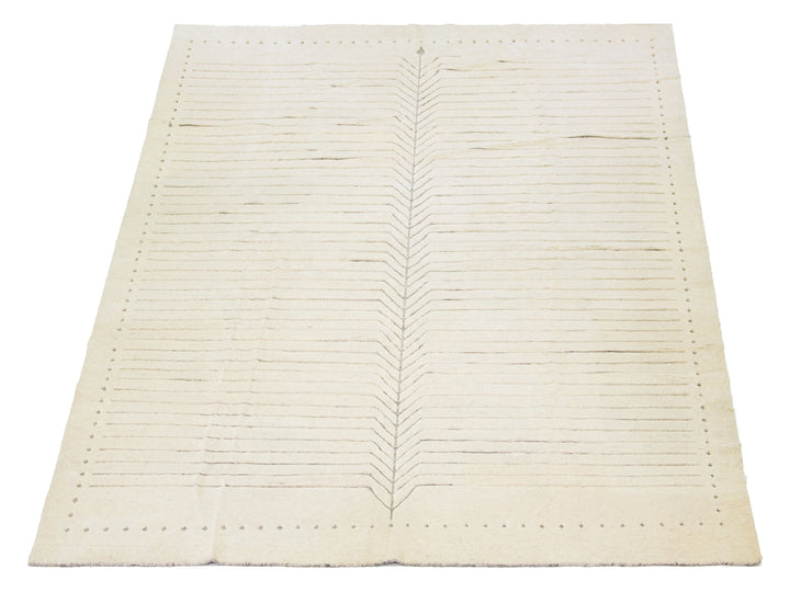 Modern Moroccan Wool Rug 12 X 15