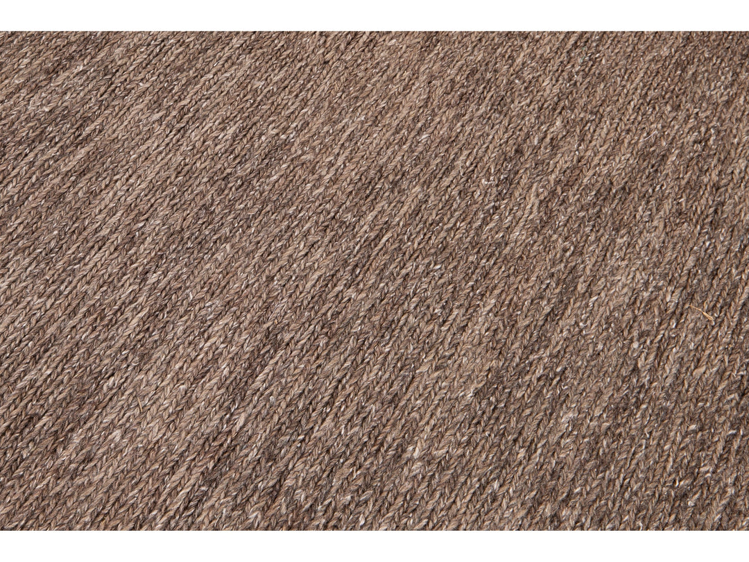 Modern Soumak Wool Rug 12 x 15