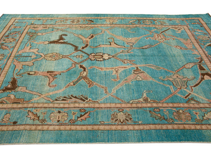 Modern Revival Wool Rug 7 X 10