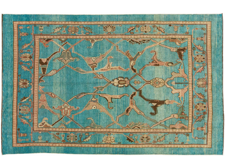 Modern Revival Wool Rug 7 X 10