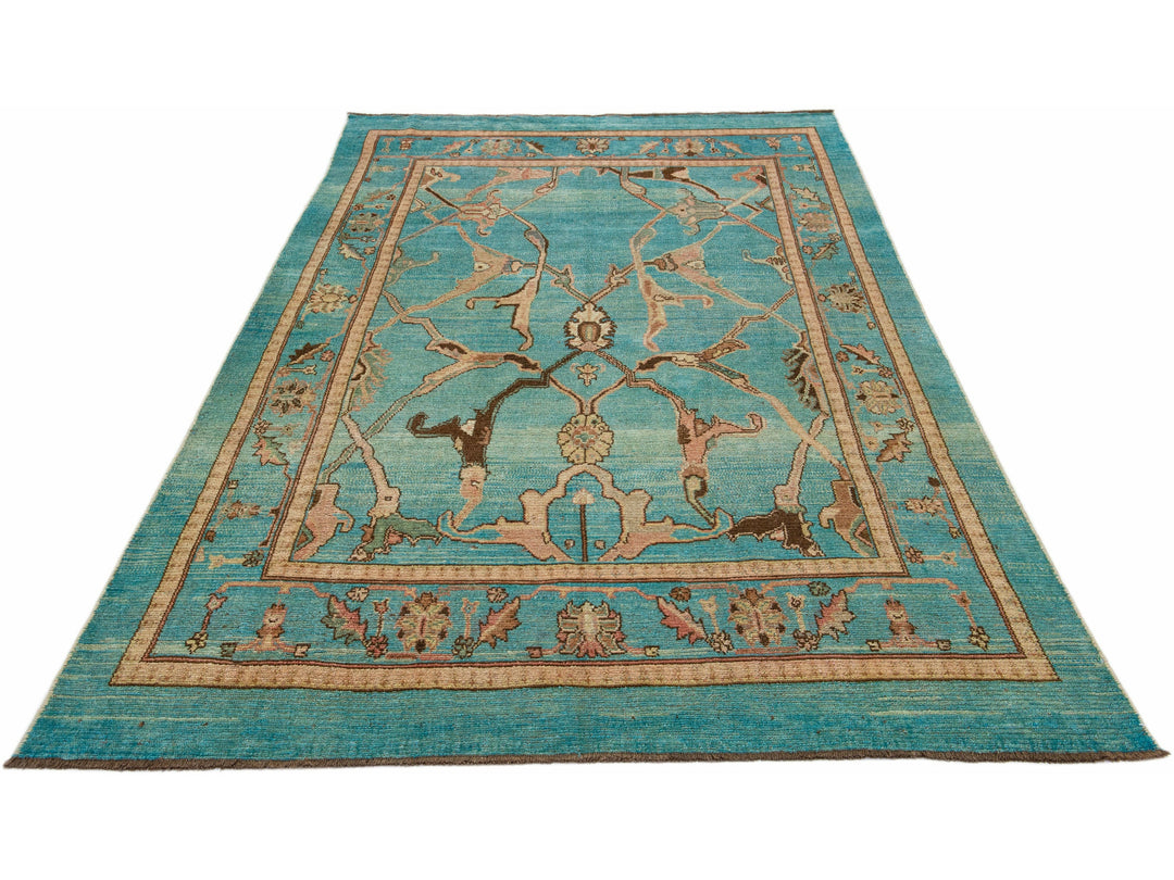 Modern Revival Wool Rug 7 X 10
