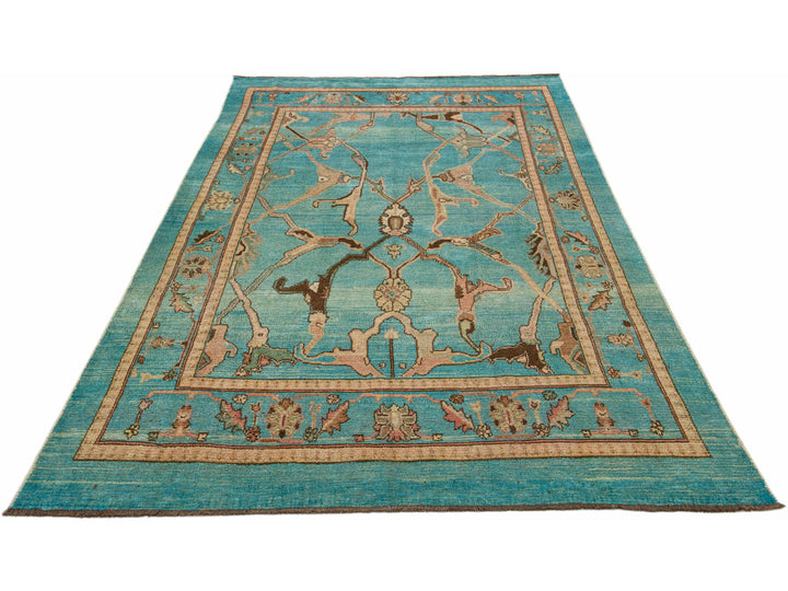 Modern Revival Wool Rug 7 X 10