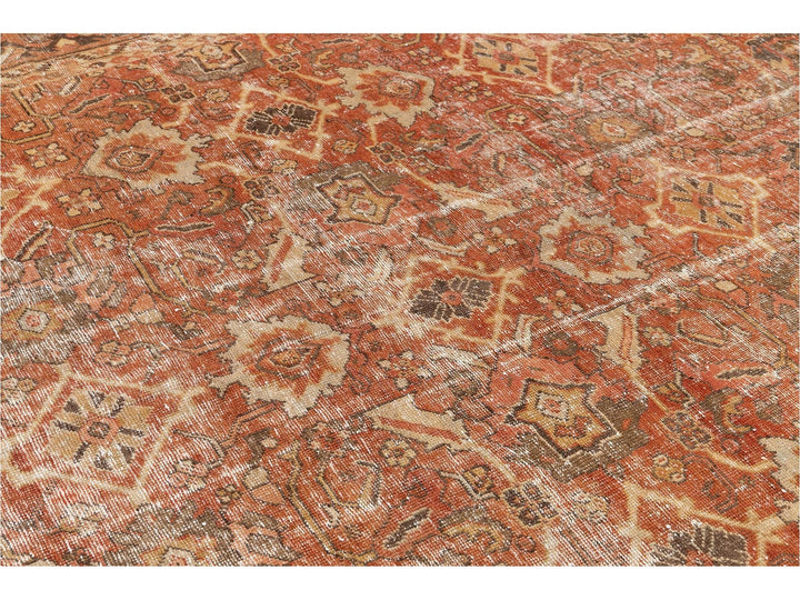 Antique Mahal Oversize Wool Rug 11 X 17