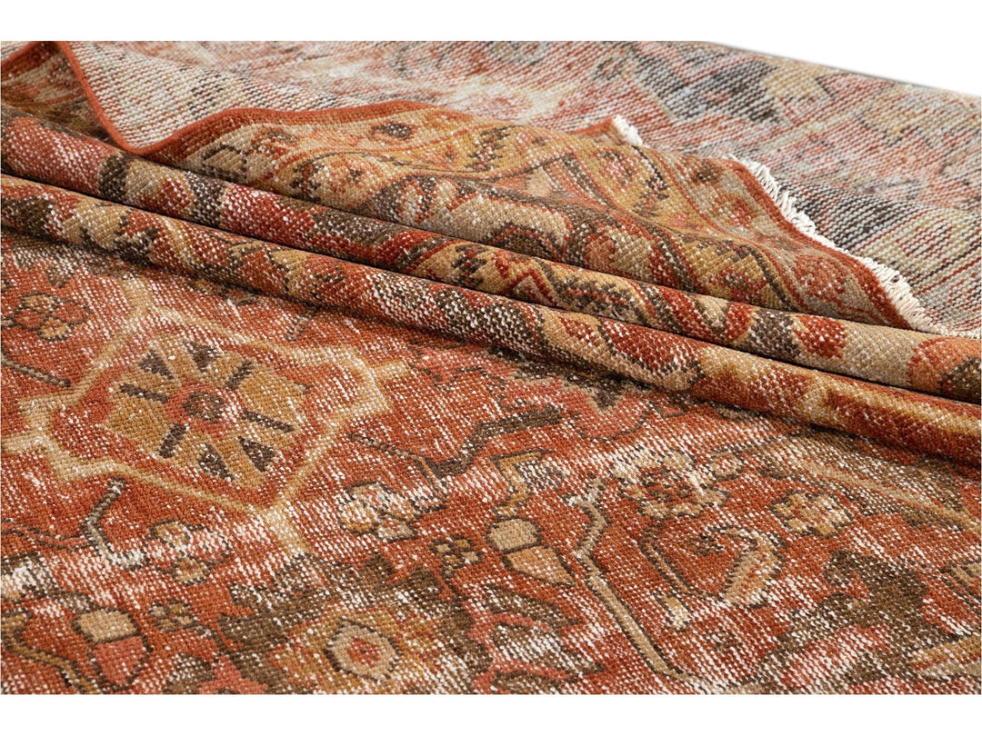 Antique Mahal Oversize Wool Rug 11 X 17