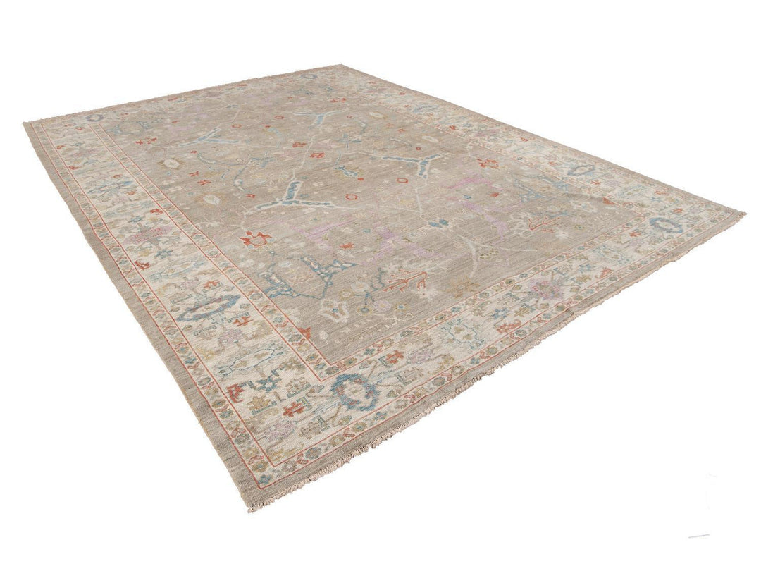 Modern Sultanabad Wool Rug 10 X 13
