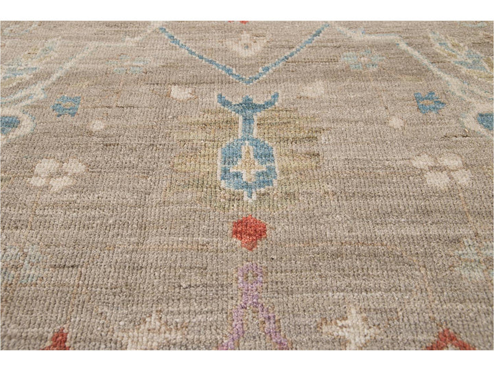 Modern Sultanabad Wool Rug 10 X 13