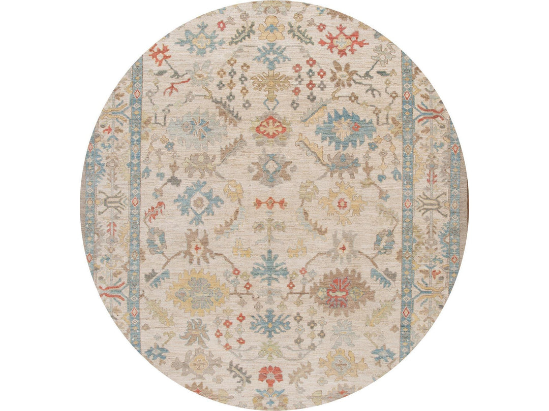 Modern Sultanabad Wool Rug 10 X 13