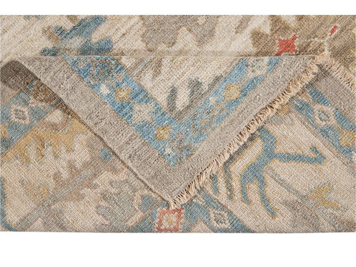 Modern Sultanabad Wool Rug 10 X 13