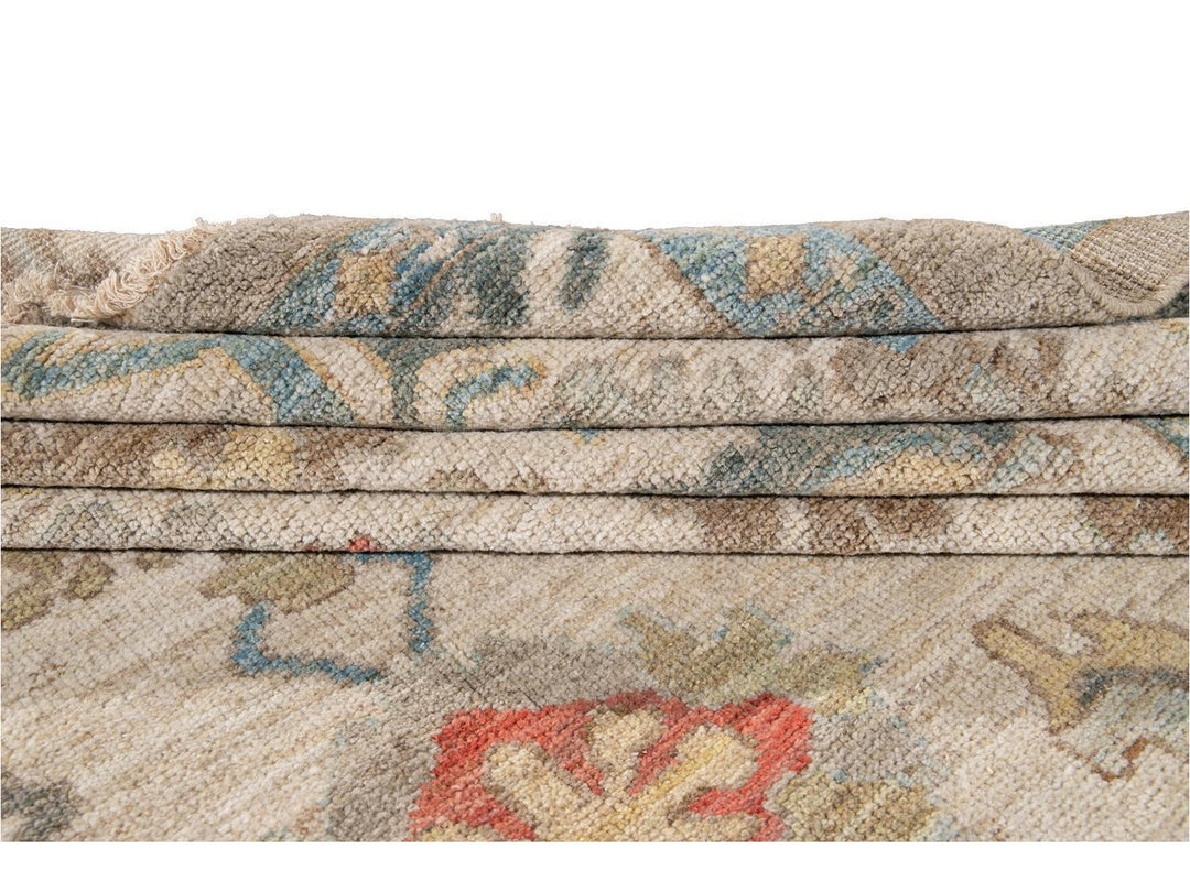 Modern Sultanabad Wool Rug 10 X 13