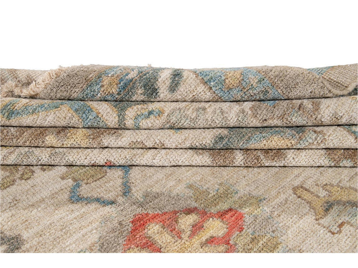 Modern Sultanabad Wool Rug 10 X 13