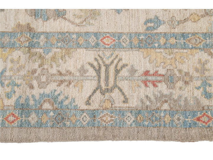 Modern Sultanabad Wool Rug 10 X 13