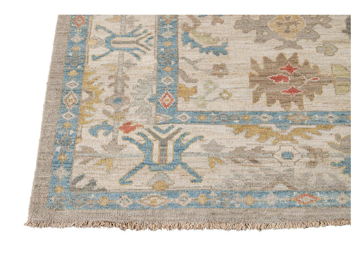 Modern Sultanabad Wool Rug 10 X 13