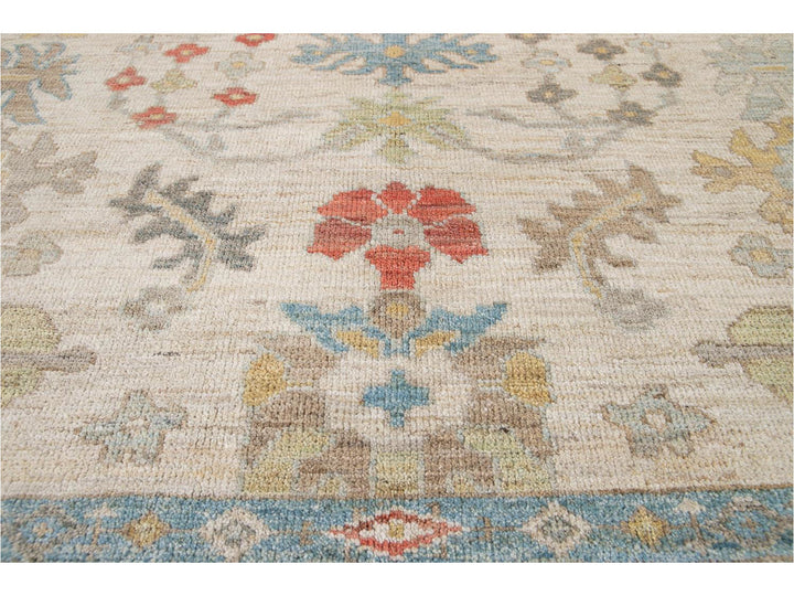 Modern Sultanabad Wool Rug 10 X 13