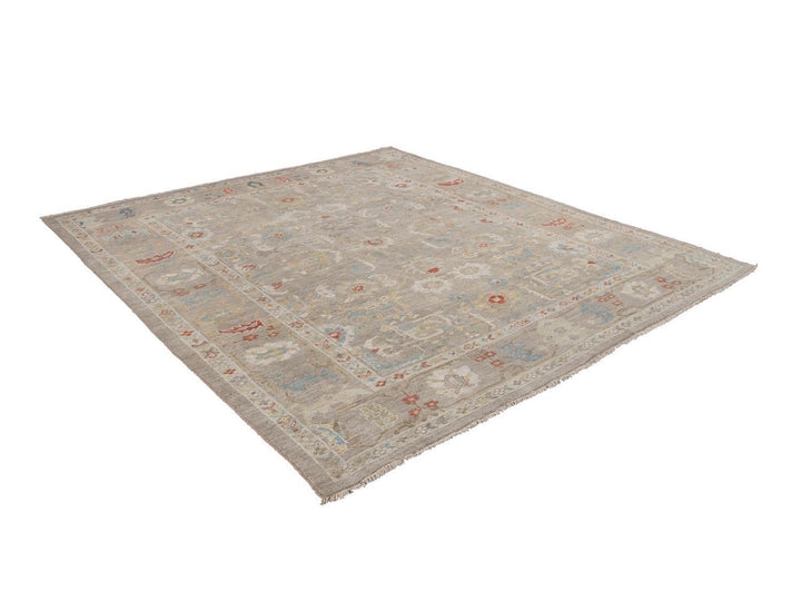 Modern Sultanabad Wool Rug 9 X 9