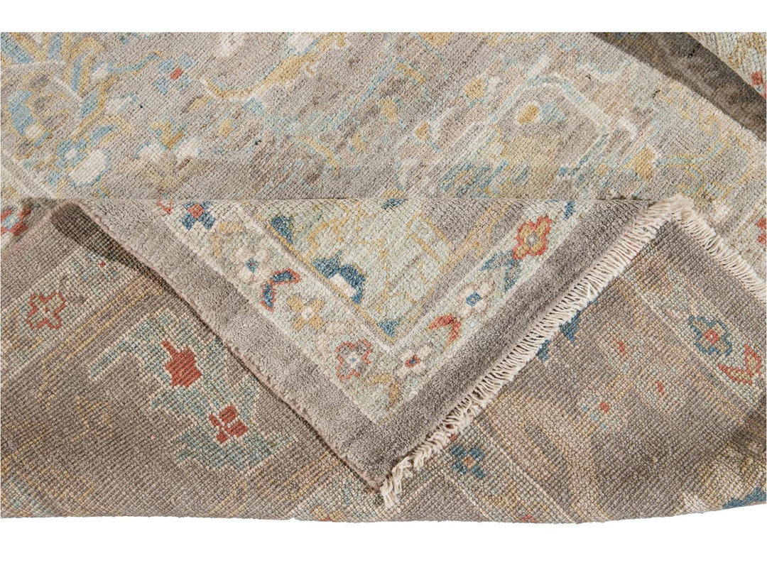 Modern Sultanabad Wool Rug 9 X 9