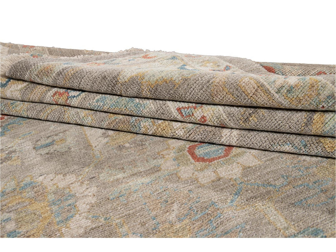 Modern Sultanabad Wool Rug 9 X 9