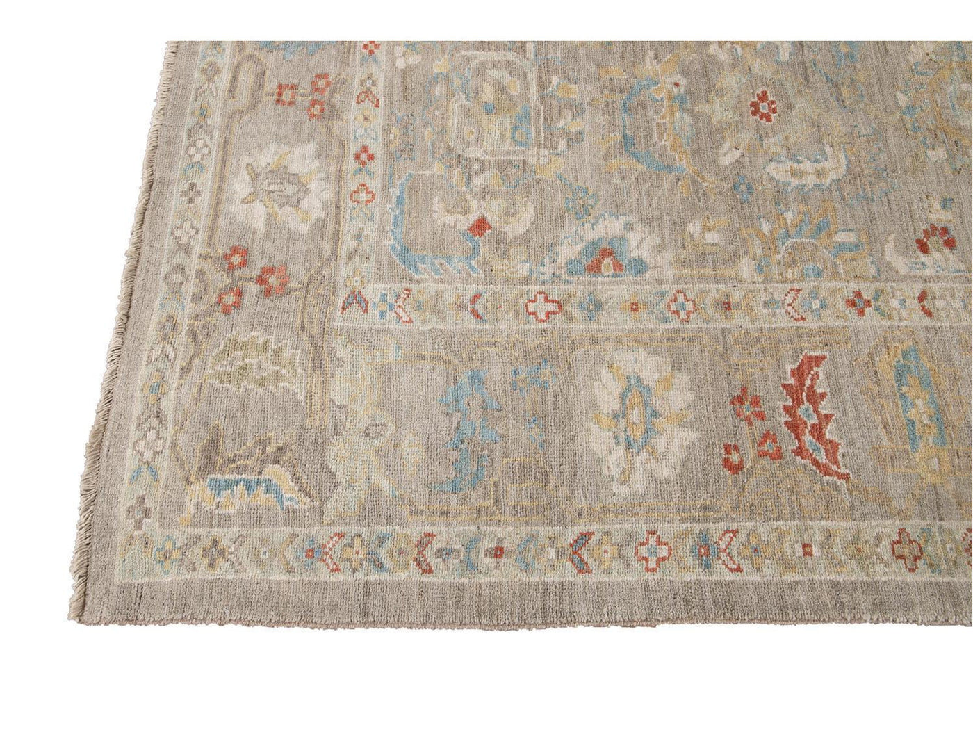 Modern Sultanabad Wool Rug 9 X 9