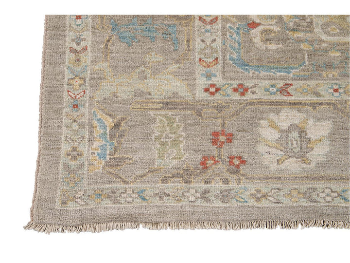 Modern Sultanabad Wool Rug 9 X 9