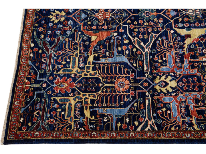 Modern Bidjar Wool Rug 6 X 9