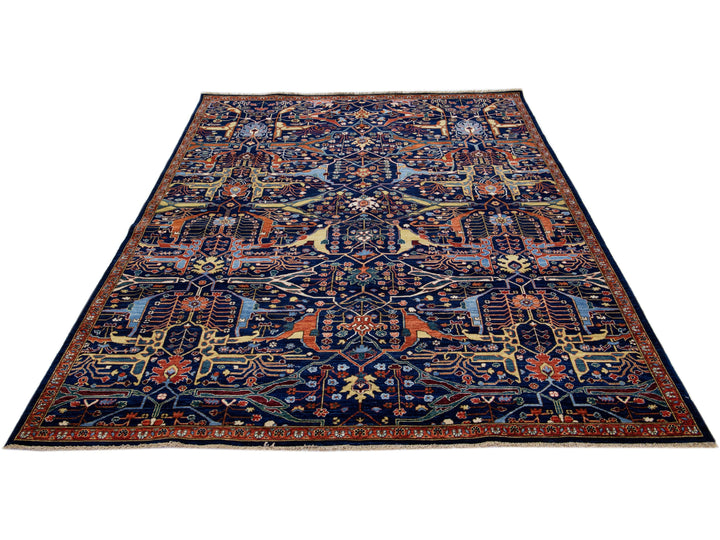Modern Bidjar Wool Rug 6 X 9