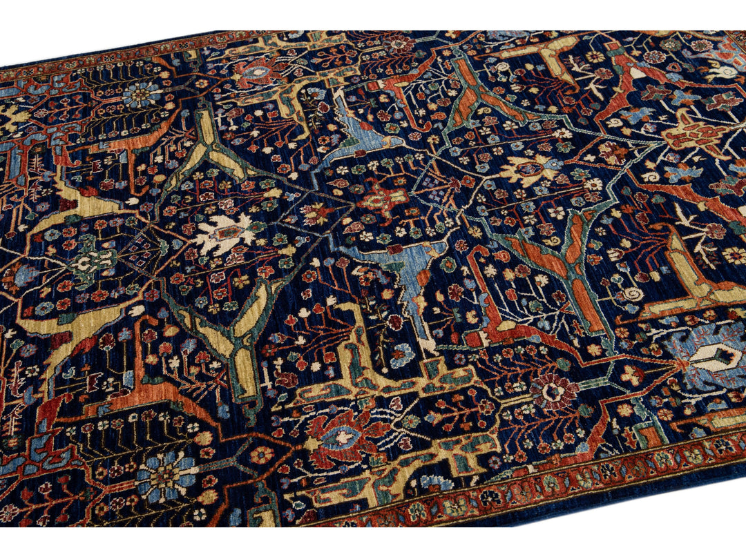 Modern Bidjar Wool Rug 5 X 7