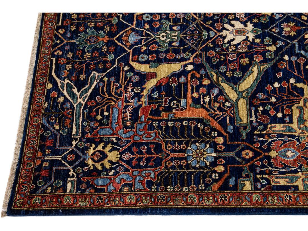 Modern Bidjar Wool Rug 5 X 7