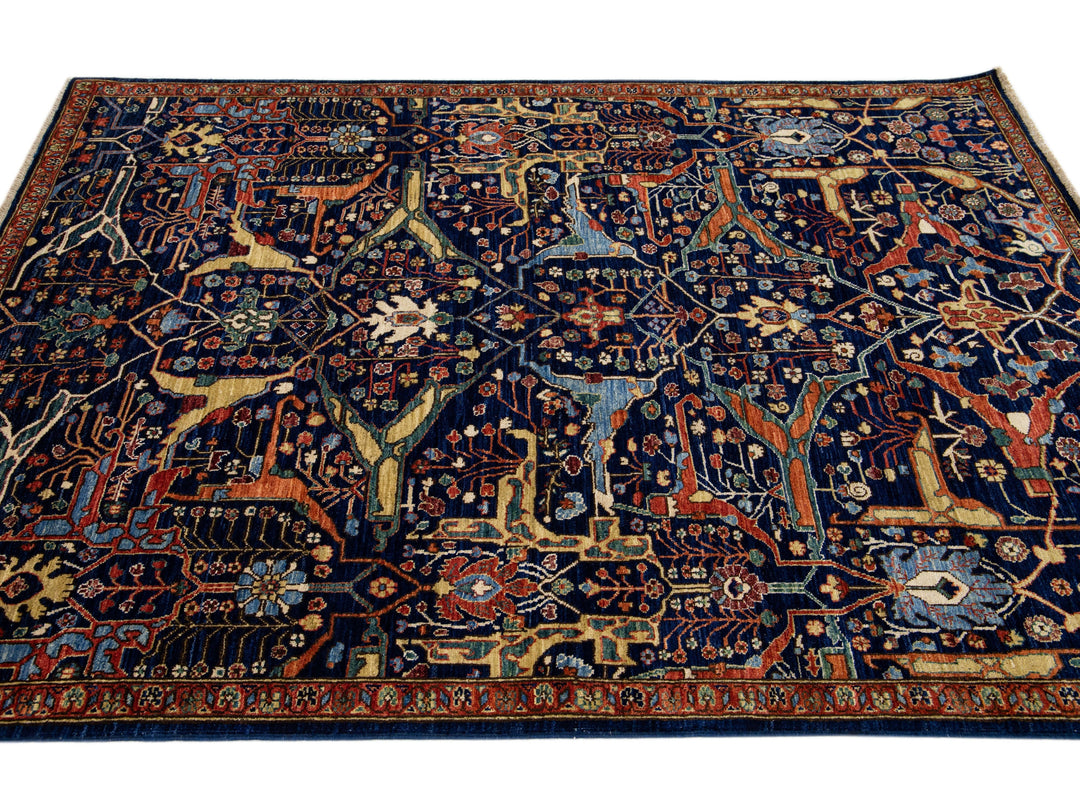Modern Bidjar Wool Rug 5 X 7