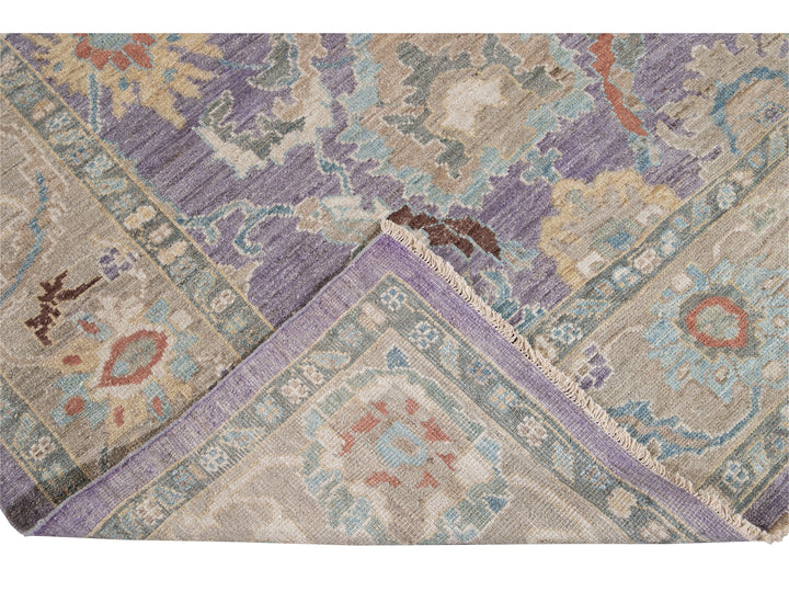 Modern Sultanabad Wool Rug 6 X 9