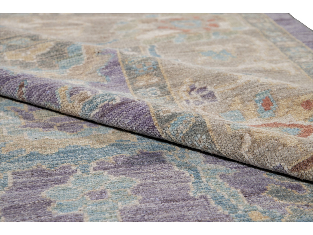 Modern Sultanabad Wool Rug 6 X 9