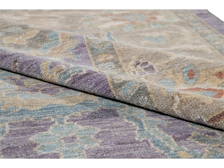 Modern Sultanabad Wool Rug 6 X 9