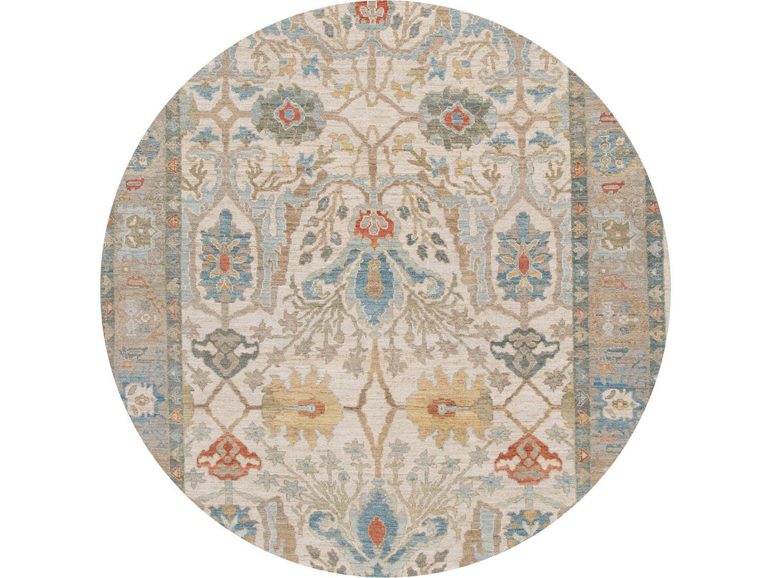 Modern Sultanabad Wool Rug 8 X 12