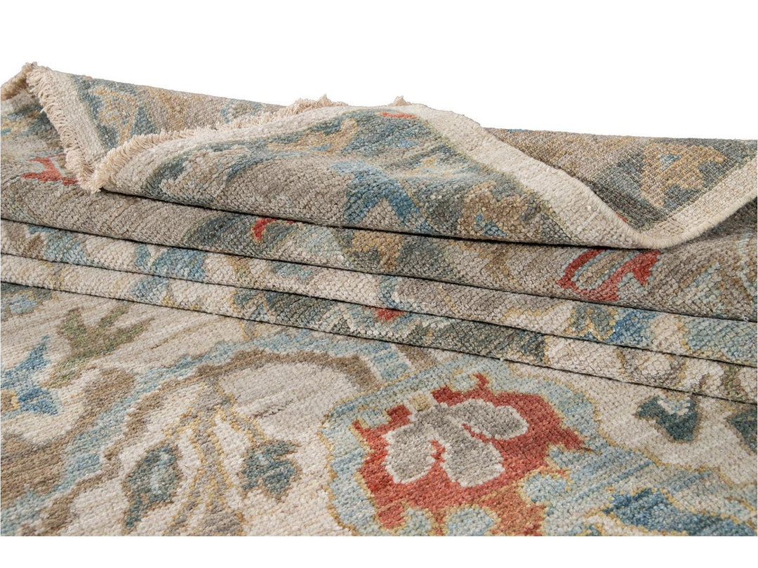 Modern Sultanabad Wool Rug 8 X 12