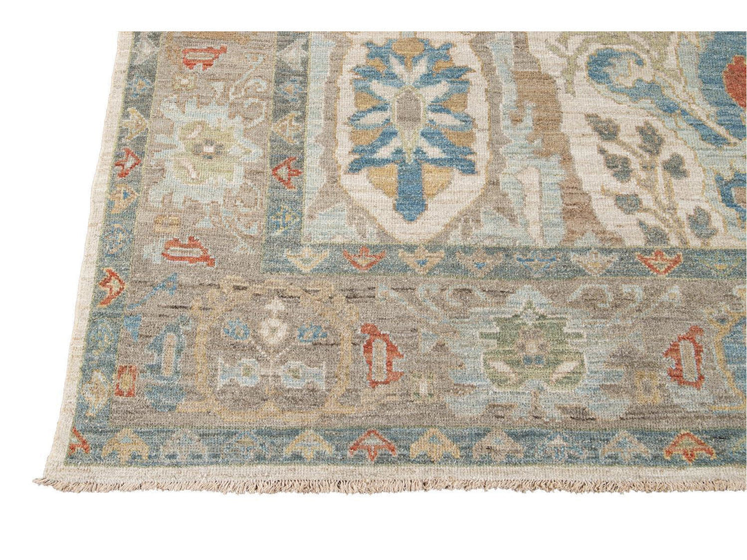 Modern Sultanabad Wool Rug 8 X 12
