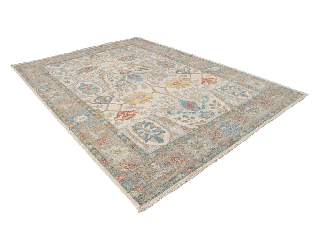 Modern Sultanabad Wool Rug 8 X 12